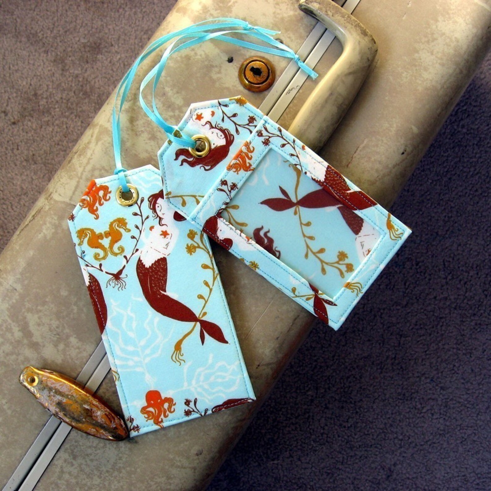 How to Make Luggage Tags Instant Download Sewing Pattern Etsy
