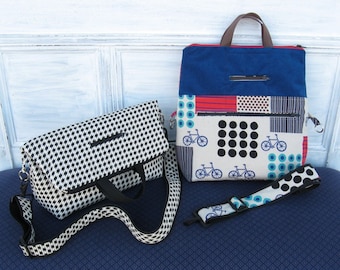 PDF Sewing Pattern Tote and Shoulder Bag Convertible Bag