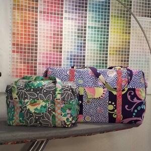 Hipster Duffel Sewing Pattern and Video Instruction Instant Download and Access image 9