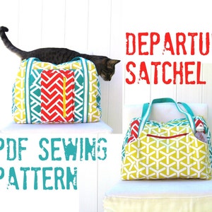 Departure Satchel PDF Sewing Pattern Instant Download image 1