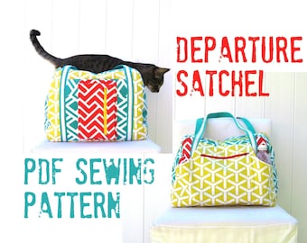 Departure Satchel PDF Sewing Pattern Instant Download