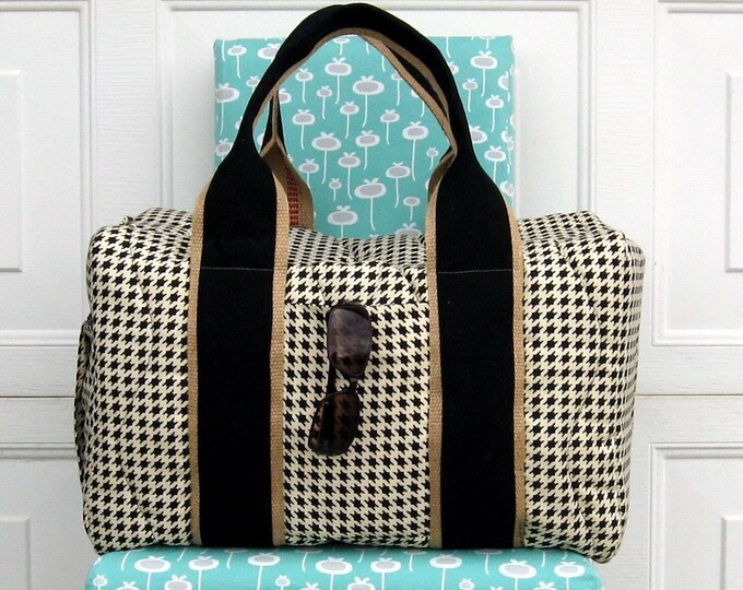 Duffel in Classic Houndstooth Etsy