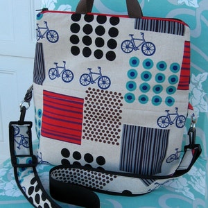 PDF Sewing Pattern Tote and Shoulder Bag Convertible Bag image 4