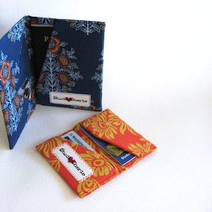 How to make professional Passport and Card Wallets Sewing Patterns Instant Download