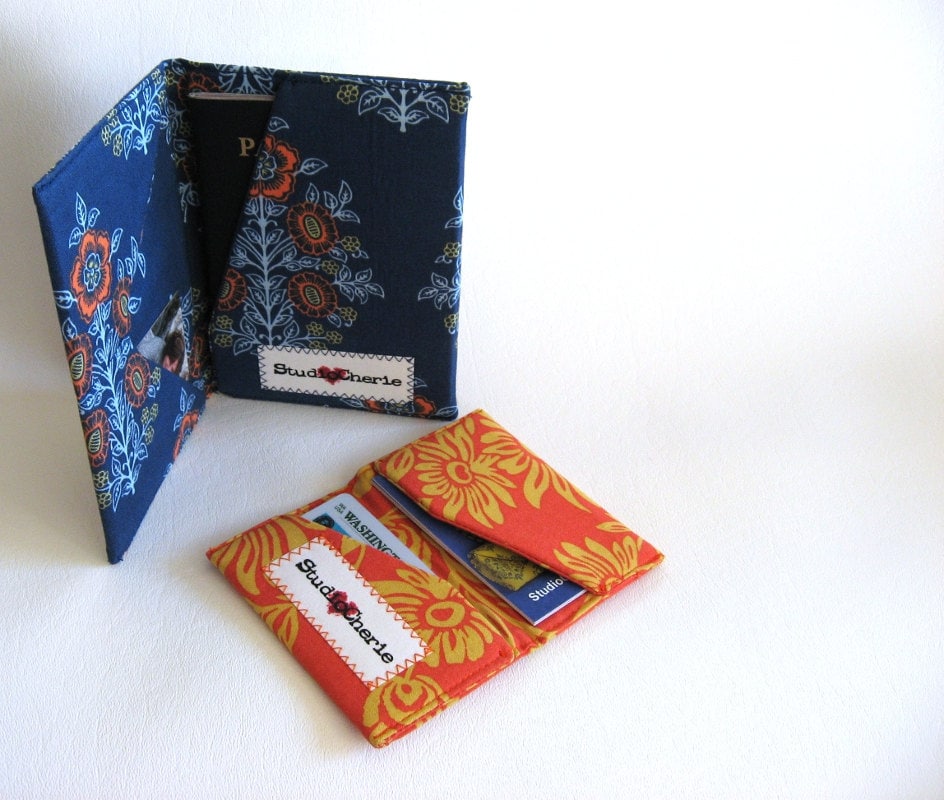 How to make professional Passport and Card Wallets Sewing Patterns Instant Download