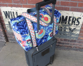 New Duffle Bag Pattern Carry on Sized Travel Duffle with Trolley Sleeve Instant  Download sewing pattern