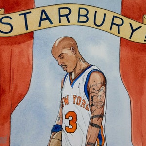 Starbury Stephon Marbury #3 Basketball Jersey New York Knicks