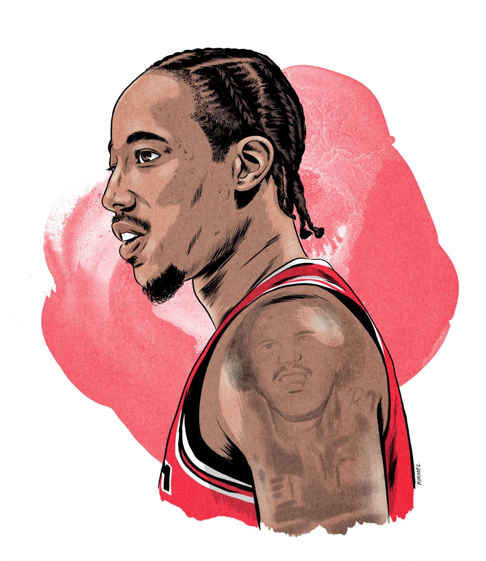 NBA Chicago Bulls - DeMar DeRozan 22 Wall Poster with Push Pins :  : Sports & Outdoors