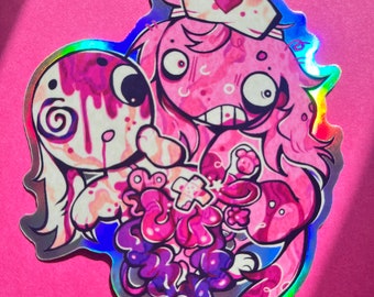 Medical Malpractise 3.5” Holographic Sticker