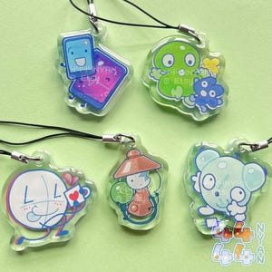 Object Show Phone Charms | BFDI, Inanimate Insanity, Animatic Battle