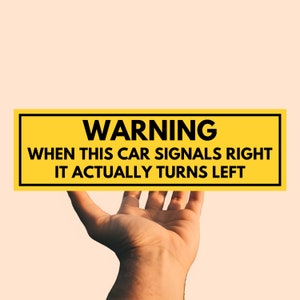 Don&#39;t Tailgate Magnetic Car Bumper Sticker, Car Gag Gift Prank Joke | Sarcastic Meme Gen Z Vinyl Sticker, Humor Silly Random Unhinged Decal