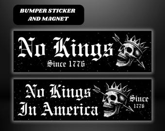 Pro Democracy Bumper Stick, Anti Trump Car Magnet FDT Anti Fascism Political Decal Democrats Liberals Protest Resist Tyranny In America USA