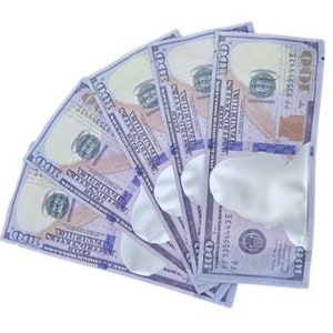 100 Bags, 3.5g Special Currency Cartoon Pattern, Resealable Candy Bags, Gummies Bags, Storage Baggies, Party Gift Bags