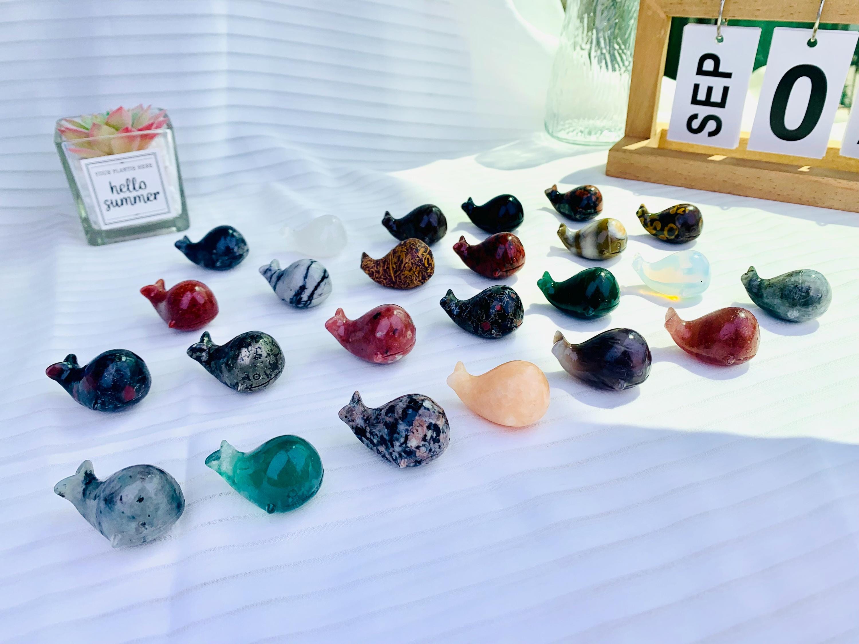 Crystal glass animal figurine - Etsy 日本