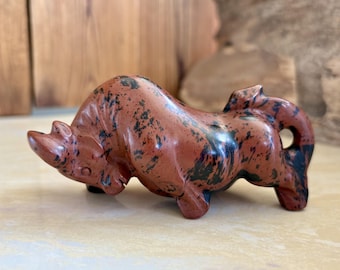 ペルーの幸運のお守り、プカラの雄牛 - Etsy 日本