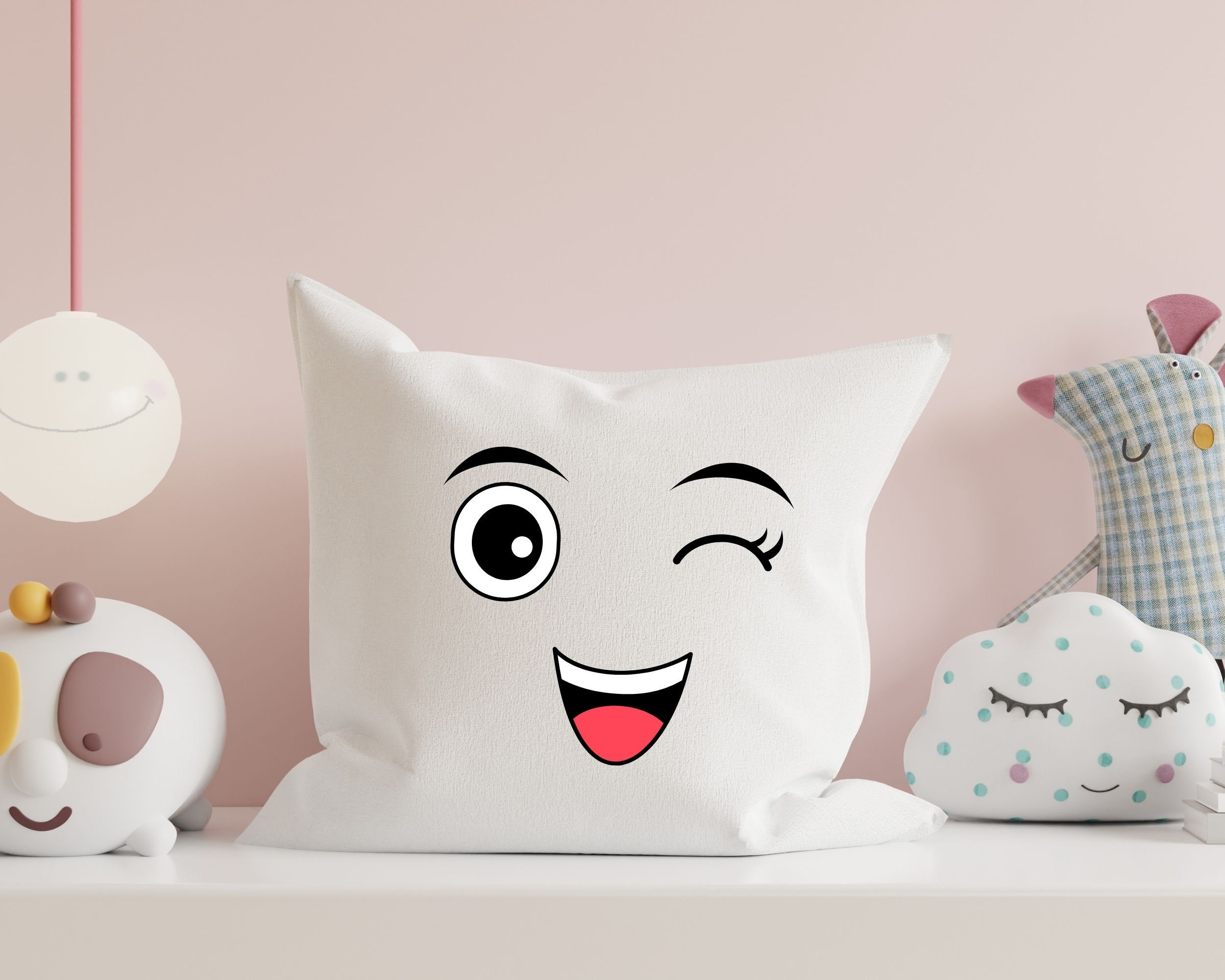 Cartoon Emotion Faces SVG Bundle, Kawaii Face SVG, Cute Funny Face SVG ...