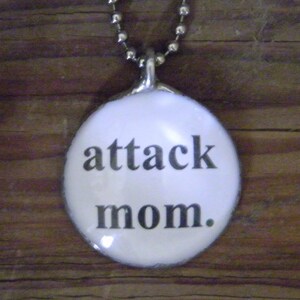 Attack Mom, Lacrosse Jewelry, Sports Jewelry, Soldered Jewelry, Soldered Pendants, Attack Mom Jewerly, Major League Lacrosse, MLL Jewelry