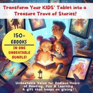 ebooks bundle, kids stories to download, educational activities for children, bonding time with kids