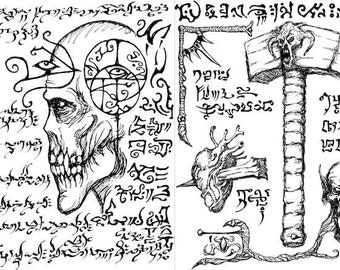 Páginas do Necronomicon de vampiros para download instantâneo