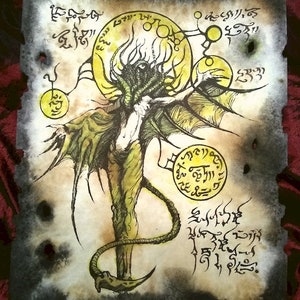 AVATAR OF HASTUR Cthulhu larp Necronomicon Scrolls