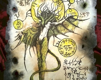 AVATAR OF HASTUR Cthulhu larp Necronomicon Scrolls