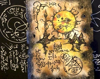 GATE to YOTH  cthulhu larp Necronomicon Fragment occult magick