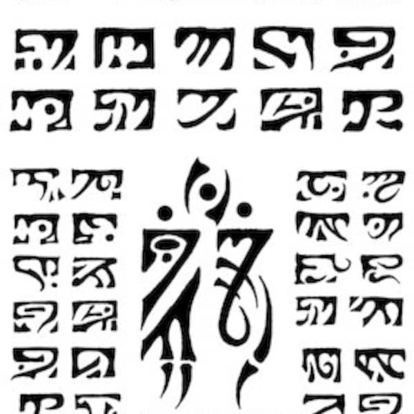 AKLO RUNES NECRONOMICON pages instant download Magic seals and occult symbols printable files