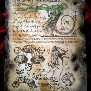 RLYEH MYSTERIES cthulhu larp Necronomicon lovecraft monsters