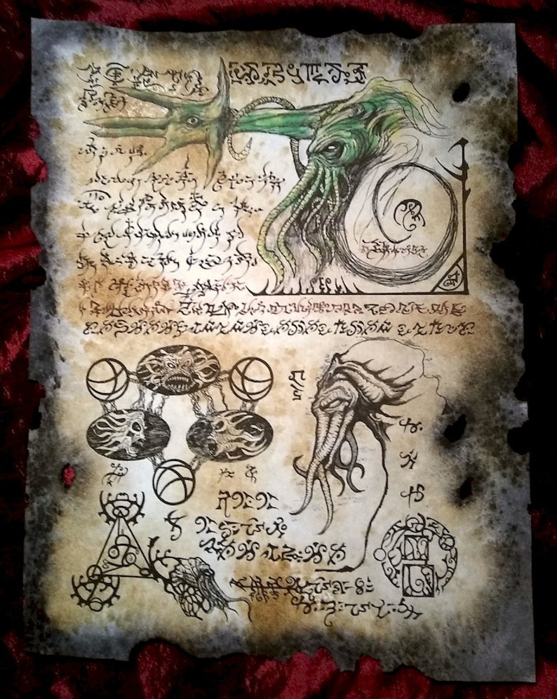 RLYEH MYSTERIES cthulhu larp Necronomicon lovecraft monsters image 1