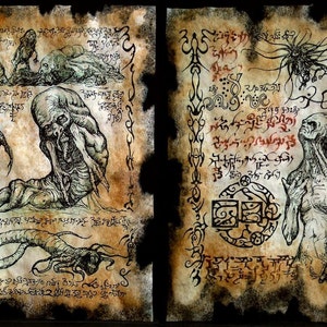 cthulhu Children of the Worm Necronomicon Fragments