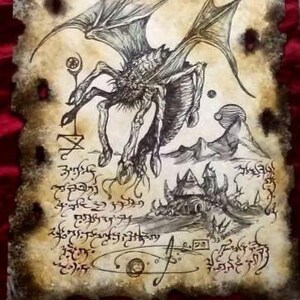 Migo aliens fragments Necronomicon art monstre cthulhu lovecraft