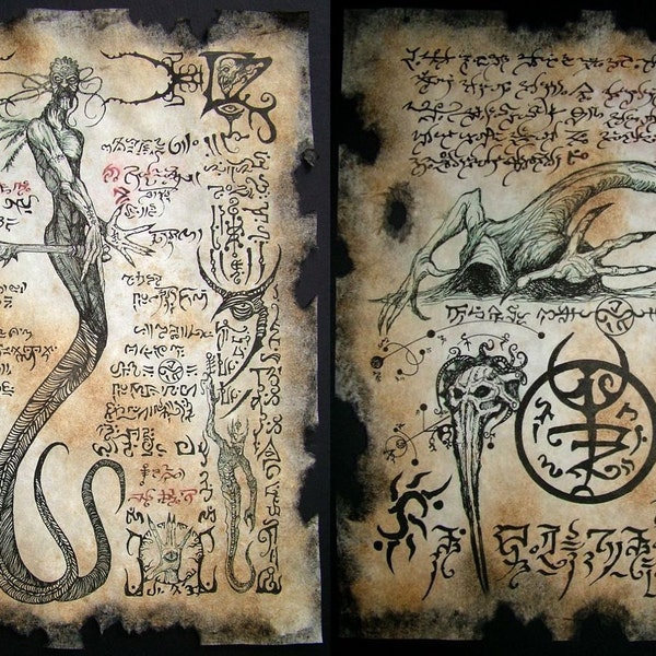 CULT of YIG Cthulhu larp Necronomicon ocultismo brujería horror magia