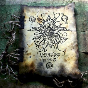 NECRONOMICON PAGES Instant Download Magic Seals and Occult Symbols