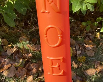 Vintage Noel Blow Mold Candle - Illuminated Holiday Decoration