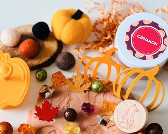 Fall Sensory Play Dough Kit: 38-pc Open Ended Toys