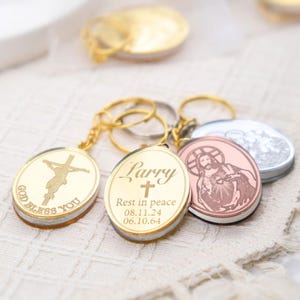 Personalized Memorial Favors | In Loving Memory Keepsakes | Celebration of Life Gift | Custom Remembrance Favors | Bulk Funeral Guest Gift