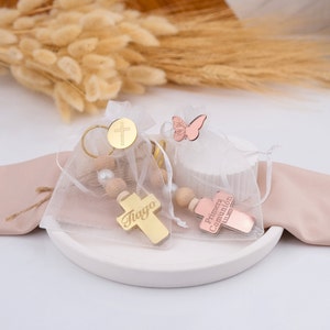 Personalized Cross Kecyhain Baptism Favors for Guests, Custom First Communion Favors, Bautizo Recuerdos, Catholic Christening Boy Gift