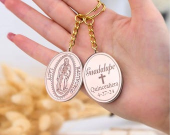 Quinceañera Guest Favors, Sweet 15 Keepsakes, Personalized Mis XV Gifts, Custom Party Keychains for Guests