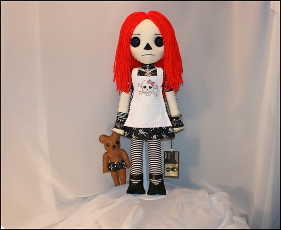 creepy rag doll