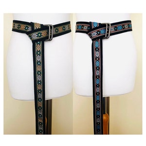 Ethnic Medieval Cotton Webbing Belt Handmade All Size Women's Men's ...