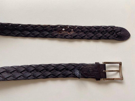 Sergio Gavazzeni Vintage Italy Made Leather Belt Italian  display picture 2
