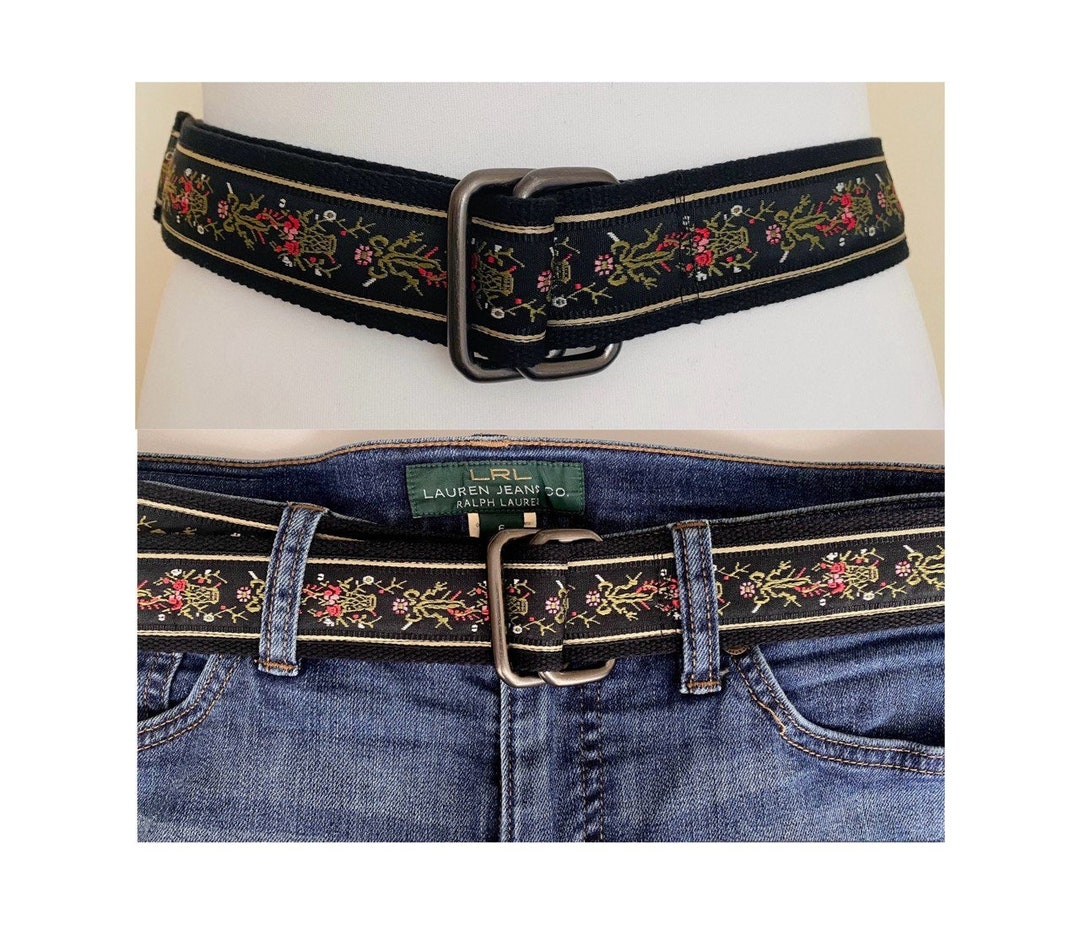 【theredthread】 logo belt tops Giove red topstitch belt | HUGO | Dressy Belts for Men | Simons