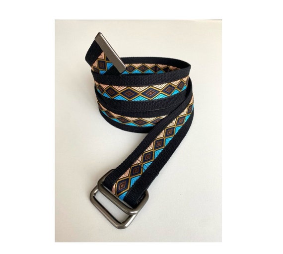 All Size Cotton Webbing Belt Jeans Women display picture 2