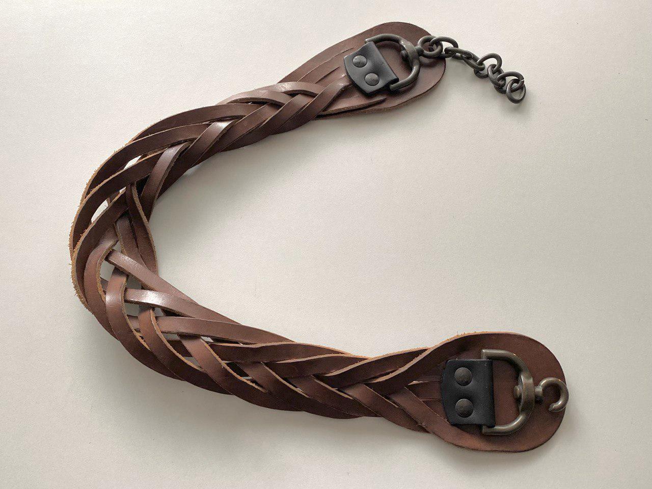 AllSaints Women’s Brown Leather Belt, Sz 42 Etta Leather Belt Brown | ALLSAINTS main image 2
