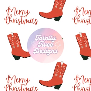 Country Christmas Seamless Repeating Pattern File | Instant Digital Download | High Res 300 DPI Original Art | Fabric Print Apparel Paper