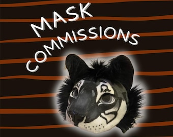 GESLOTEN | Maatwerk dierenmaskers (Lees de beschrijving) Therian-masker Kemonomimi Furry-masker Theriotype Origineel personage