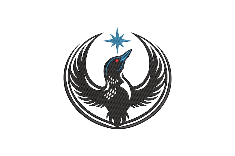 Rebel Loon Pattern Rebel Loon Embroidery Design, Rebel Loon Machine Embroidery, 4 Sizes ...