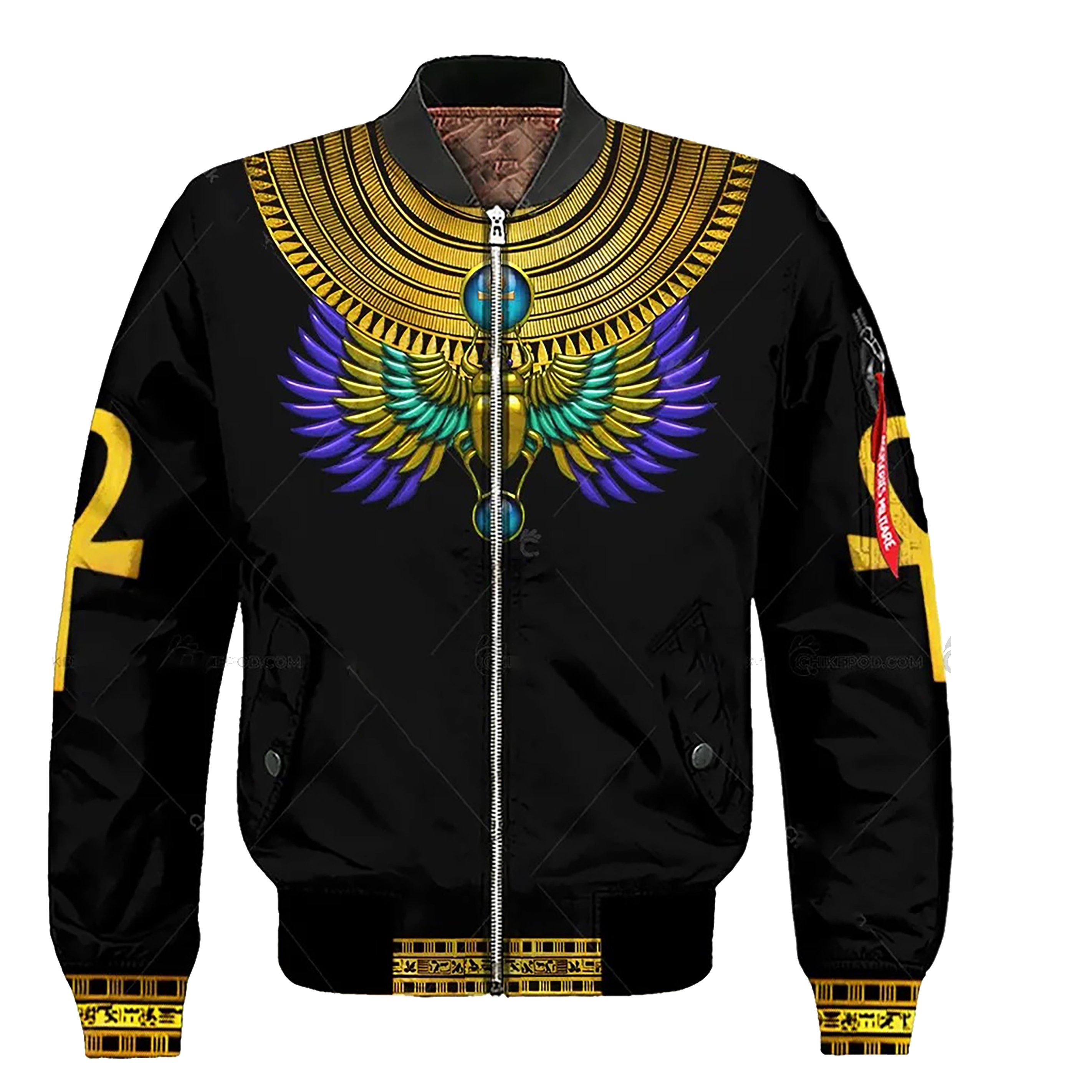 Discover Scarab With Ankh 3D All Over Printed Clothes TS295 Tshirt Jacket Hoodie Sweatshirt