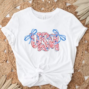 USA Floral DTF TRANSFER