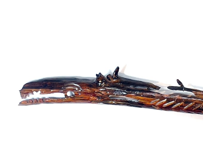 eel - abstract wood sculpture